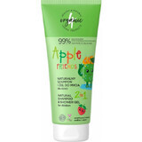 4organic Champú natural y gel lavante para niños 2en1 Apple Friends, 200ml