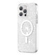 Kingxbar PQY Geek Series Custodia magnetica per iPhone 14 Plus MagSafe argento