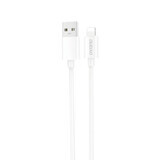 Dudao L4SL USB-A / Lightning 2A cablu 1m - alb