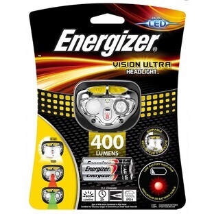 Energizer Headlight HDL30 3AAA flashlight 400 lumens
