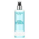 Mexx Ice Touch Cool Aquatic Flower, nebbia profumata per il corpo, 250 ml