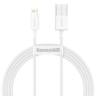 Baseus Superior USB - Lightning 2.4A 1.5 m cable White (CALYS-B02)