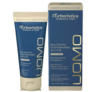 L Erboristica Uomo Active Revitalizing and Protective After Shave Balm, 100 ml
