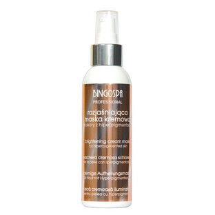 BingoSpa Maschera in crema illuminante per pelli con iperpigmentazione, 135 g