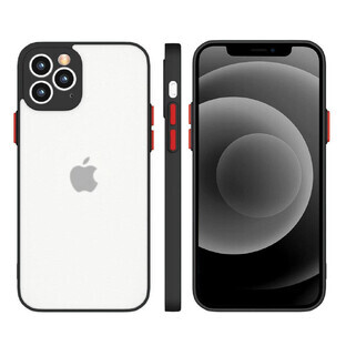 Custodia flessibile traslucida in silicone Milky Case per Samsung Galaxy A22 4G nero Custodia flessibile traslucida in silicone Milky Case per Samsung Galaxy A22 4G nero