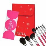 Ibra Candy Cane Make-up Pinsel Set + Gesicht Konturierung Palette