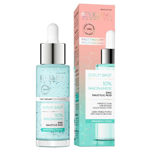 Eveline Cosmetics Face Theraphy Professional Serum Shot 10% Niacinamid, 30 ml