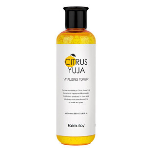 FarmStay Tonico viso rivitalizzante agli agrumi Yuja, 280 ml