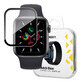 Wozinsky Watch Glass hybride glas voor Apple Watch 6 40mm / Watch 5 40mm / Watch 4 40mm / Watch SE 40mm zwart