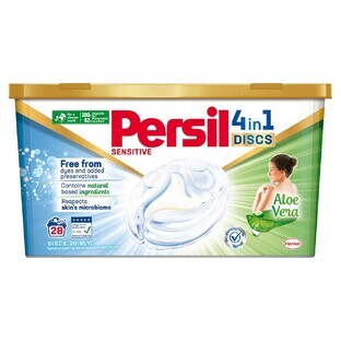 Persil Discs 4in1 Sensitive Washing Capsules, 28 pièces