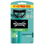 Wilkinson Sword Xtreme 3 Sensitive, Rasoir jetable, 6 pièces