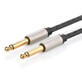 Ugreen AV128 10640 mono TS jack 6.35mm / jack 6.35mm cablu 5m - gri