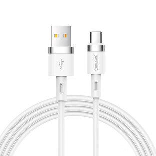Joyroom Liquid Silicone Data Cable N2 USB-A / USB-C 2.4A 1.2 m - alb