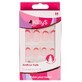 KillyS Artifical Nails Almond Pink French Artificial Nails, 24 pieces.