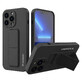 Wozinsky Kickstand Case silicone case with stand iPhone 13 mini black