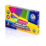 Argilă de modelare fluorescentă 6 culori