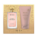 Bi-es Golden Woman Eau de Parfum 90 ml + Gel de duș 150 ml