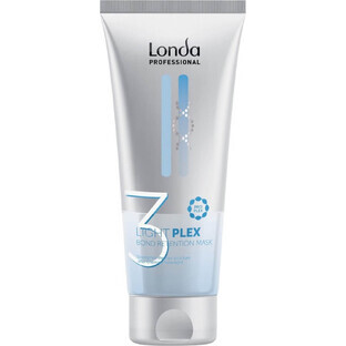 Londa Professional Lightplex 3 Bond Retention Mask Maschera rinforzante dopo la decolorazione dei capelli, 200 ml