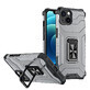 Crystal Ring Case armored hybrid case cover + magnetic holder iPhone 13 black