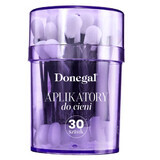 Applicateurs d'ombres à paupières en tube de Donegal, 30 pièces