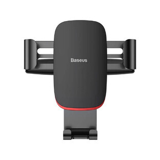 Baseus Metal Age Gravity Car Mount support en métal pour lecteur CD noir (SUYL-J01)