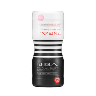 Tenga Dual Sensation Cup Masturbator with Two Holes Extremes