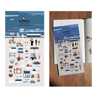 Stickers décoratifs Sur la plage Suatelier