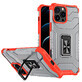 Crystal Ring Case coque hybride blindée + support magnétique iPhone 12 Pro rouge