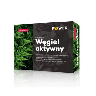 Puwer Activated charcoal, 30 capsules