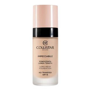 Collistar Impeccabile Long Wear Foundation SPF15 1R, 30 ml