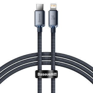 Baseus Kabel CAJY000201 Lightning - USB-C PD QC 20W 480Mbps 1.2m - schwarz