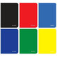 Cuaderno A5 80 hojas 6 pzs mix