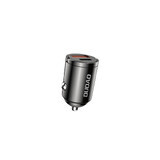 Dudao R3MAX 48W QC PD mini încărcător auto - negru