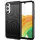Carbon Case case for Samsung Galaxy A04e flexible silicone carbon case black