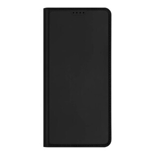 Dux Ducis Skin Pro case Oppo Reno 8 Pro case with flap card wallet stand black