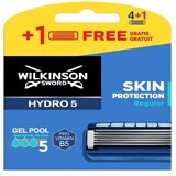 Wilkinson Hydro 5 Skin Protection Regular Lame de ras de schimb pentru bărbați, 5 buc