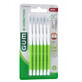 Sunstar Gum Cepillos interdentales bidireccionales Rodillo bidireccional de 0,7 mm, 6 piezas