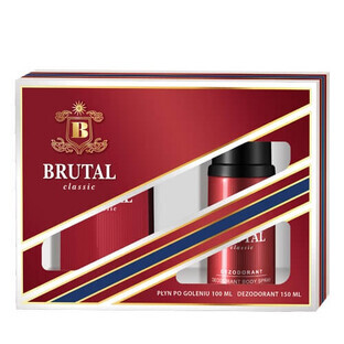 La Rive Brutal Classic Kit Aftershave Lotion 100ml + deodorant spray 150ml