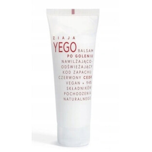 Ziaja Yego, Red Cedar hydraterende en verfrissende aftershave balsem, 80 ml