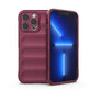 Magic Shield Case pour iPhone 13 Pro Max étui souple blindé bordeaux