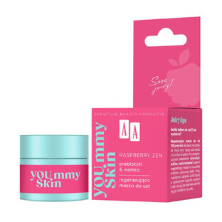 Oceanic AA YOU.mmy Skin Raspberry Zen Regenerating Lip Mask, 10 g