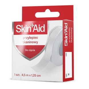 Skin Aid Fabric Adhesive 4.5 m x 1.25 cm, 1 piece