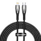 Baseus CADH000101 Lightning - USB-C PD 20W 480Mbps 2m cable - black.