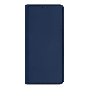Dux Ducis Skin Pro caz Oppo Reno 8 Pro caz cu clapă card portofel stand albastru