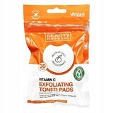 Beauty Formulas Almohadillas exfoliantes saturadas con vitamina C, 30 unidades