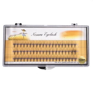 Sunone Nesura Premium Wimpernbüschel 12mm, 60 Stück