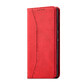 Funda Magnet Fancy Samsung Galaxy S23 Ultra con solapa soporte cartera rojo