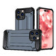 Hybrid Armor gepantserd hoesje voor iPhone 16 Pro Max - blauw