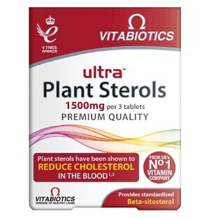 Vitabiotics Ultra Esteroles Vegetales 500 mg, 30 comprimidos