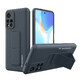 Wozinsky Kickstand Case Custodia in silicone con supporto per Xiaomi Poco M4 Pro 5G blu navy